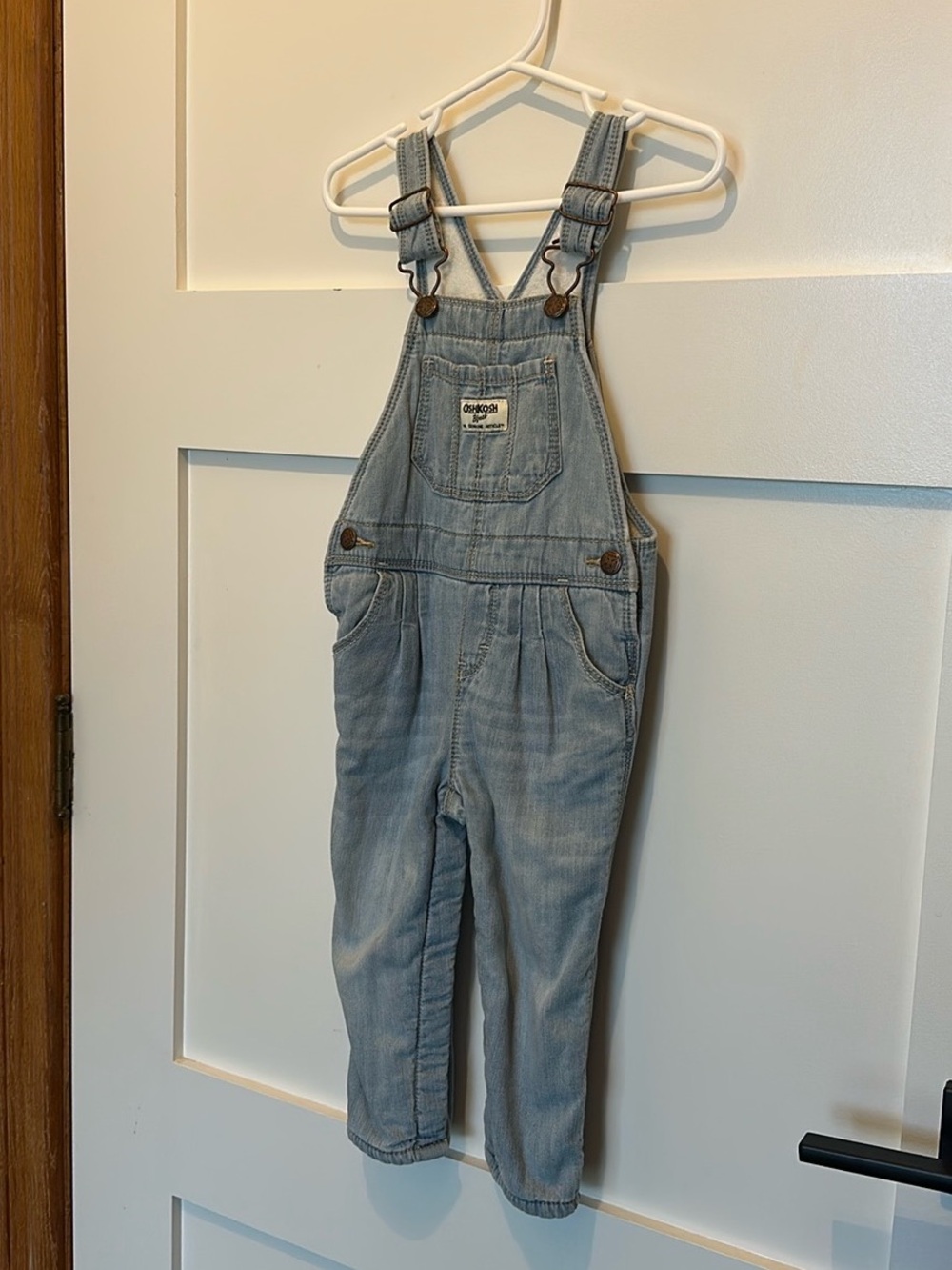 OshKosh B'gosh Light Blue Denim Overalls for Kids
